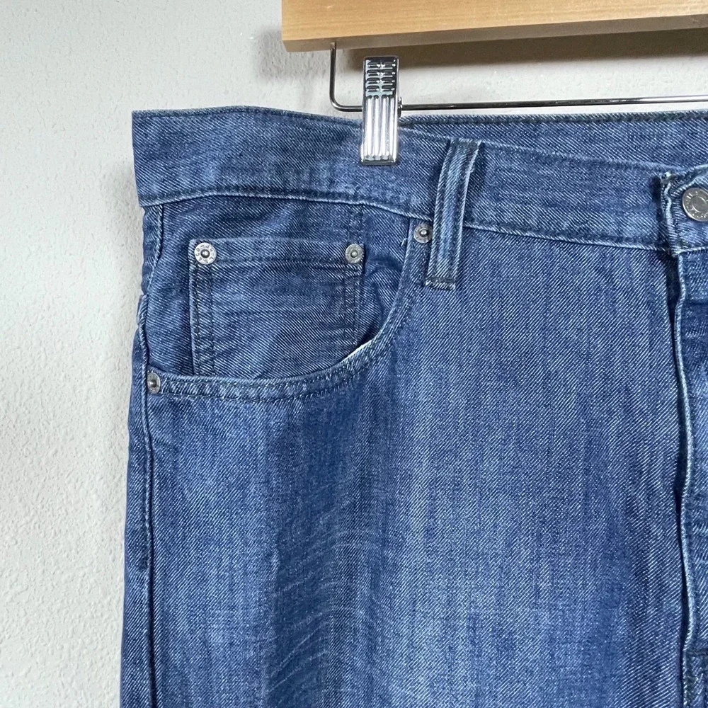 Levi's 569 Loose Straight Jeans Mens 38x32 Blue‎ Relaxed Fit Denim